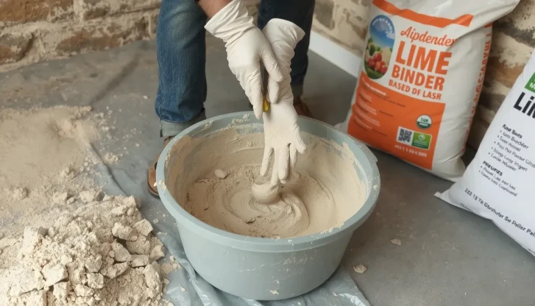 Guide complet pour fabriquer et poser du béton de chaux