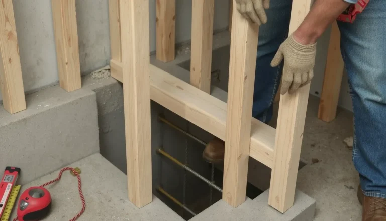 Construire un escalier en béton : le guide complet étape par étape