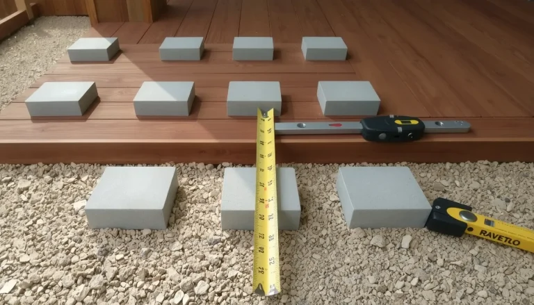 Distance entre plots béton pour terrasse : normes et guide pratique complet