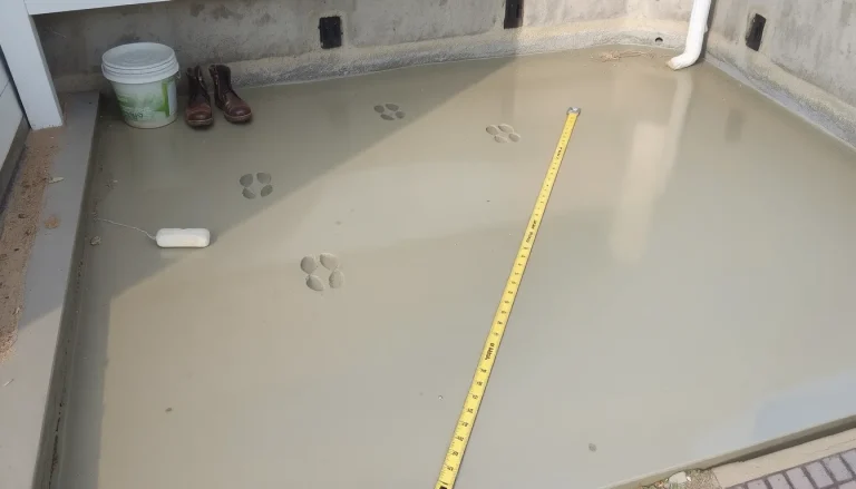 Temps de séchage du béton : guide complet avant de marcher, carreler ou charger