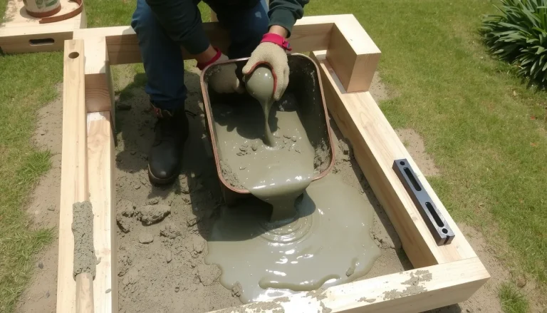 Comment couler une dalle béton extérieure : le guide complet étape par étape