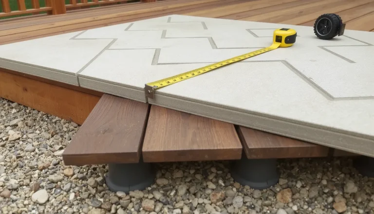 Guide complet pour poser une terrasse sur plots : préparation, étapes et conseils