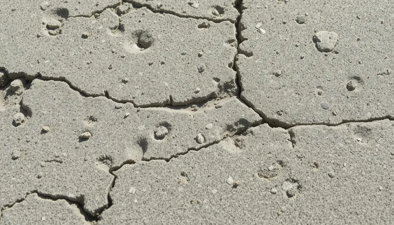 béton érodé