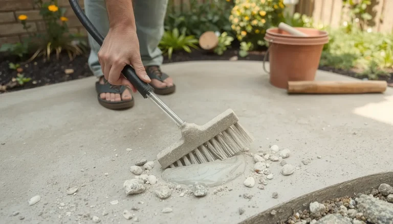 Comment faire du béton lavé : guide complet pas-à-pas, dosage et prix au m²
