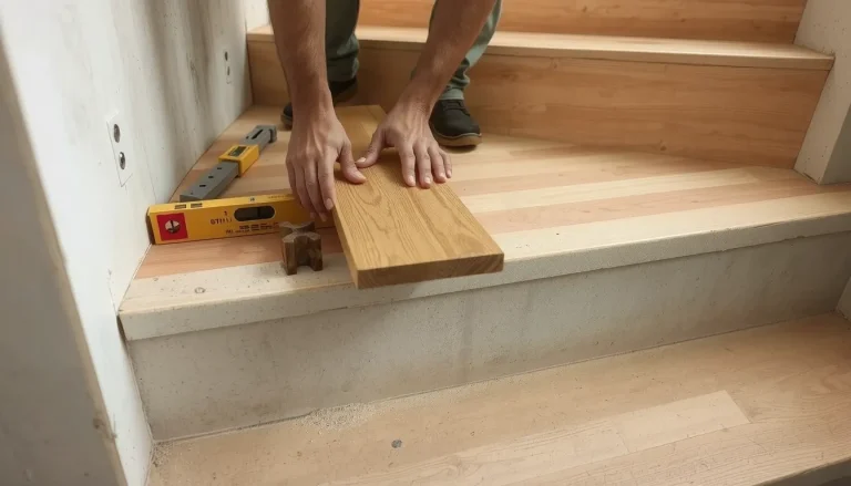Comment habiller un escalier béton avec du bois : techniques, coûts et pose