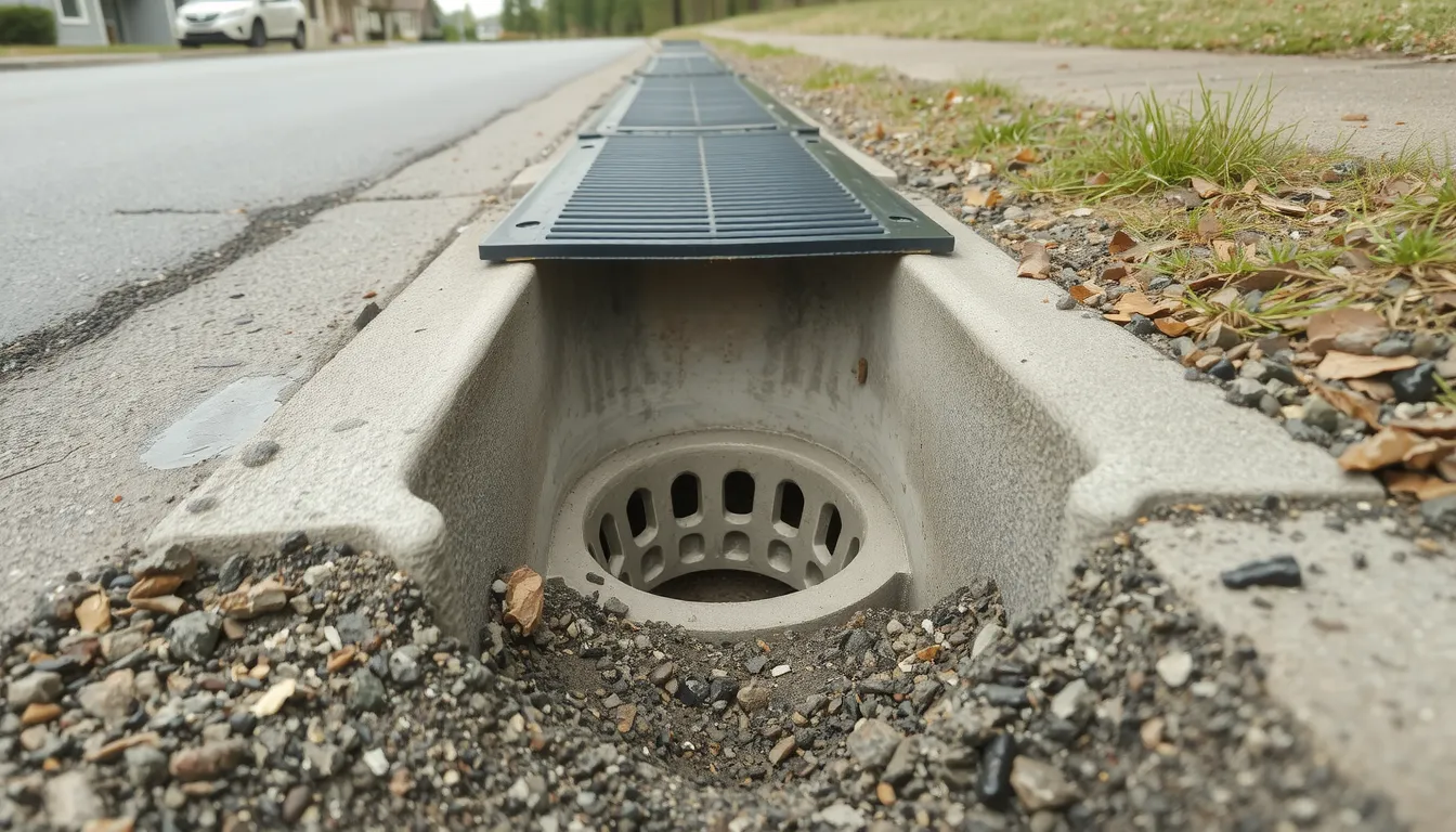 cunette béton