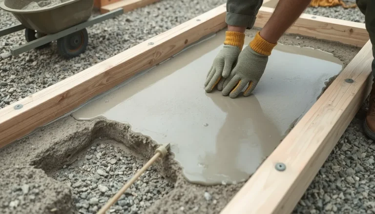 Couler une dalle en béton : le guide complet pas à pas