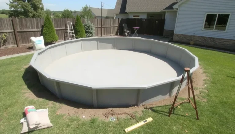 Dalle béton pour piscine hors sol : est-elle obligatoire et comment la réaliser ?