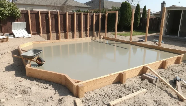 Dalle béton pour piscine : épaisseur, étapes et guide complet