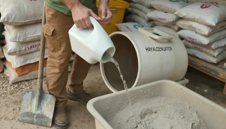 Dosage béton 350 kg/m³ : proportions, usages et méthode de gâchage