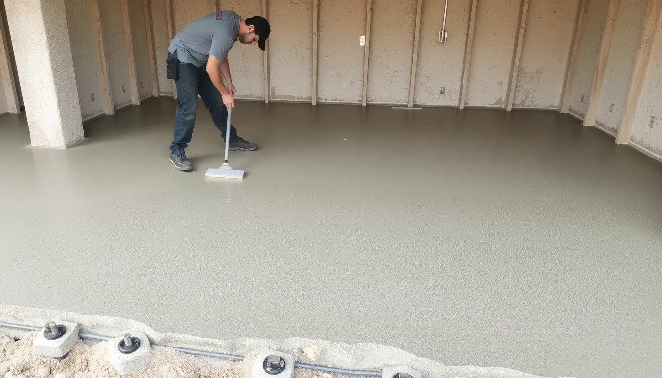 epaisseur dalle beton garage
