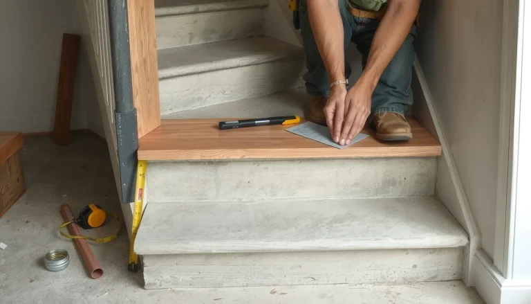 Habiller un escalier béton avec des marches en bois : le guide complet