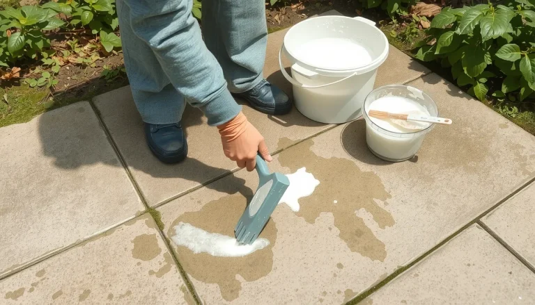 Javel sur béton : risques, alternatives naturelles et guide complet de nettoyage