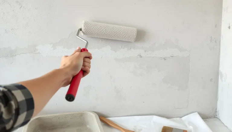 Peindre un mur en béton : le guide complet pas à pas