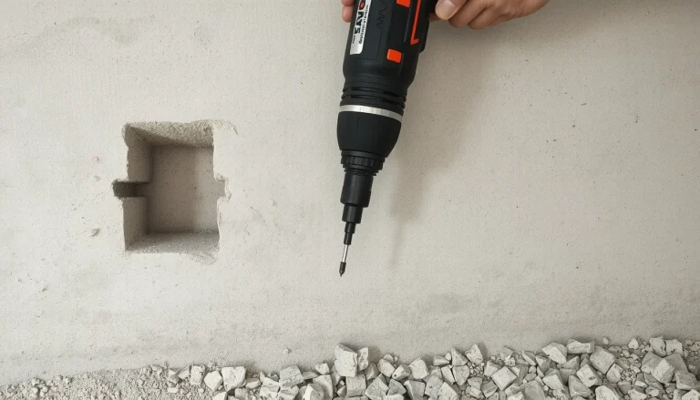 Comment percer du béton : équipement, méthode et erreurs à éviter