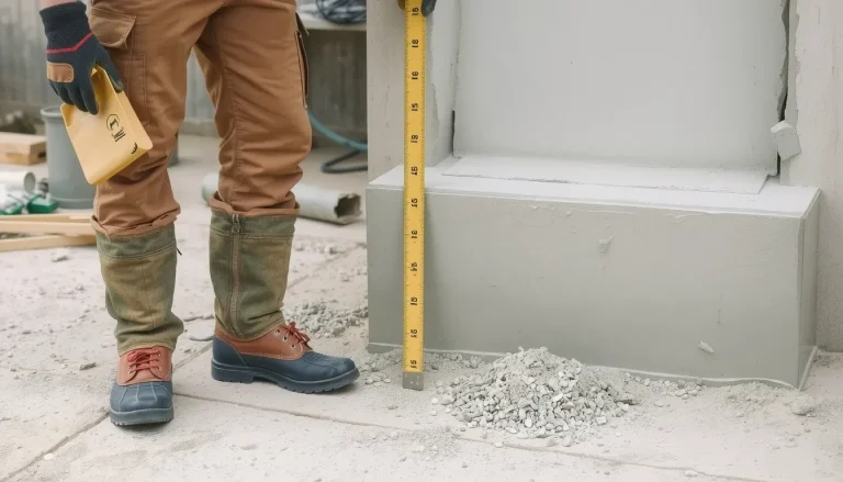 Poids d’1m³ de béton : tableau des densités par type et calcul