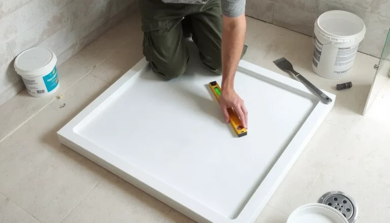 Comment poser un receveur extra plat sur dalle béton : le guide complet