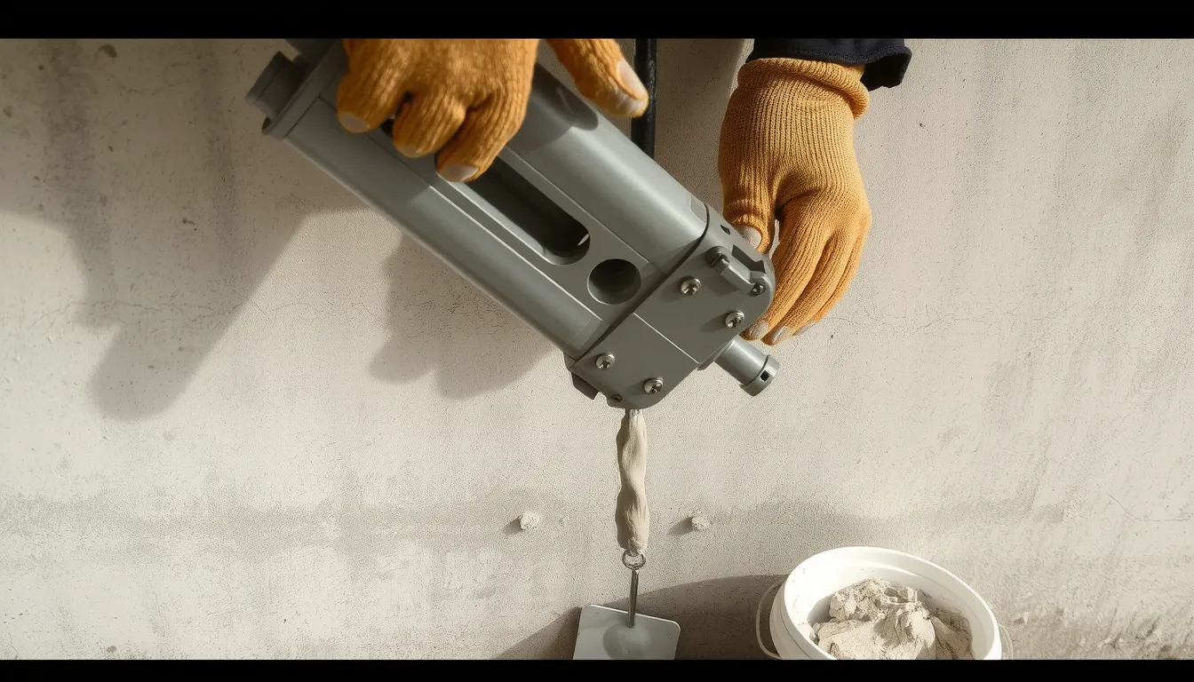 reparation fissure beton exterieur