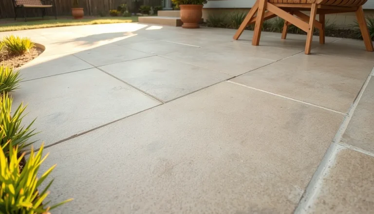 Sol en béton extérieur : le guide complet des revêtements, finitions et dalles