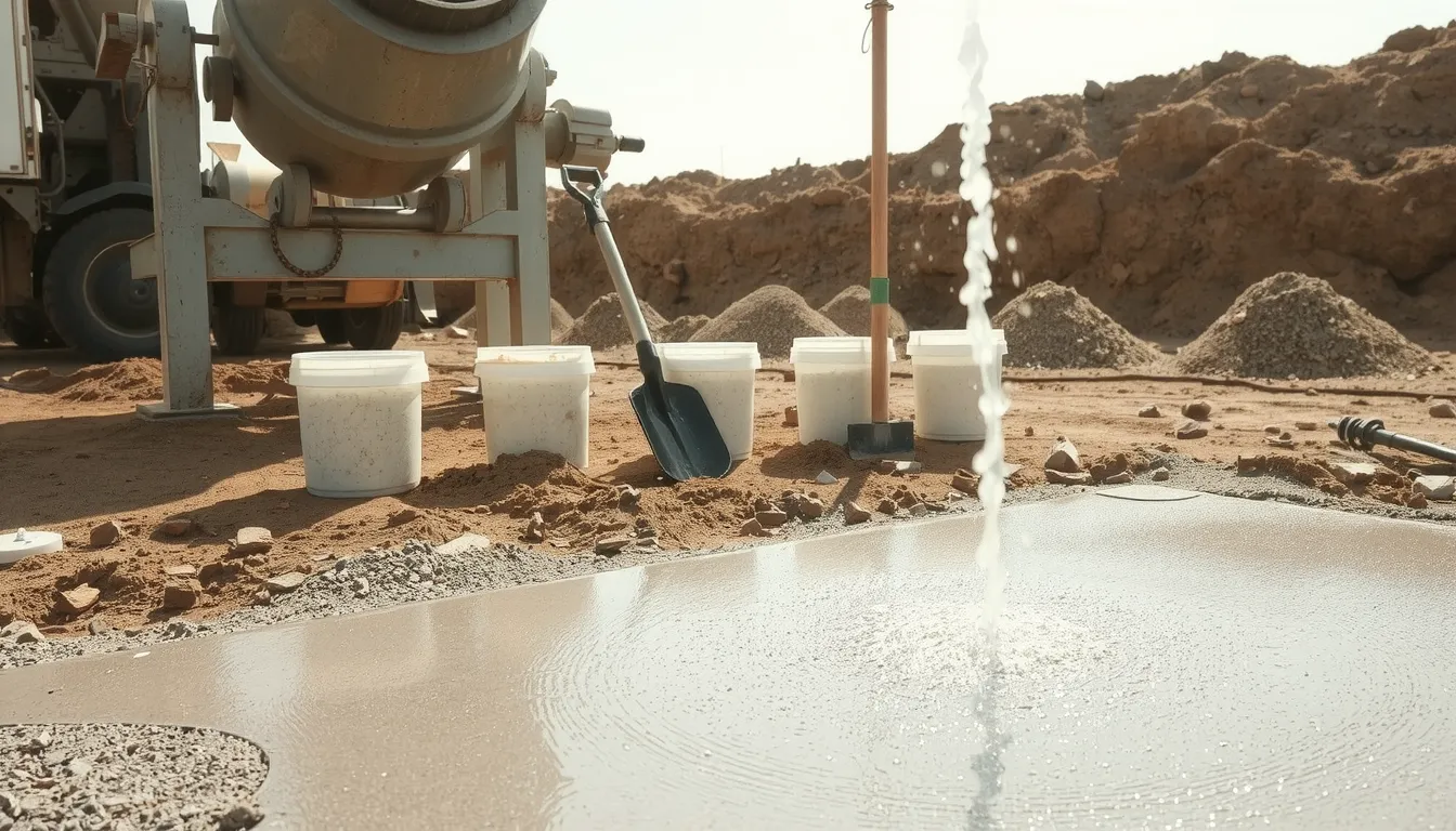 dosage béton désactivé au seau