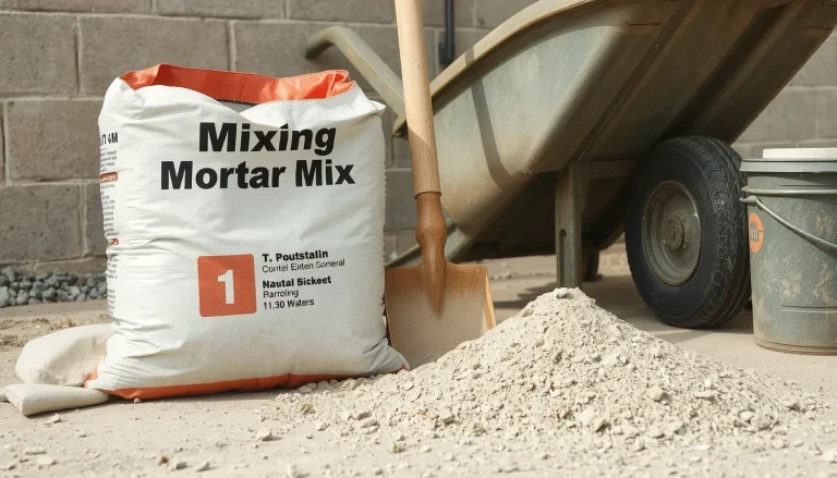 Dosage mortier pelle sac 35 kg : proportions exactes pour béton et mortier