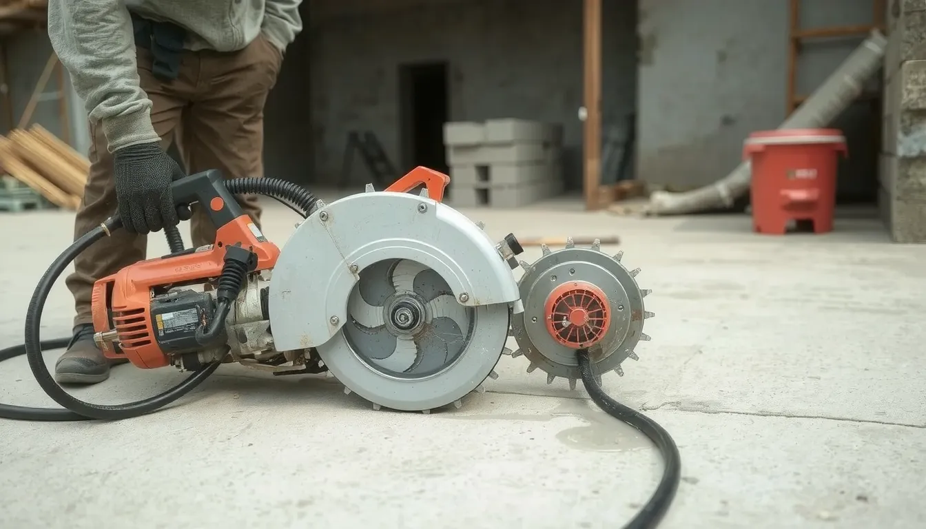 location disqueuse pour beton